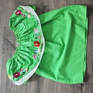 Green Mexican Top